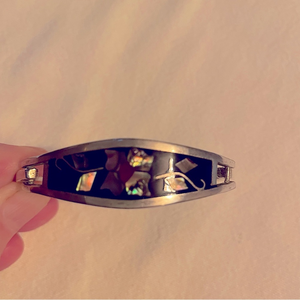 SILVER & ABALONE CHILD’s BRACELET